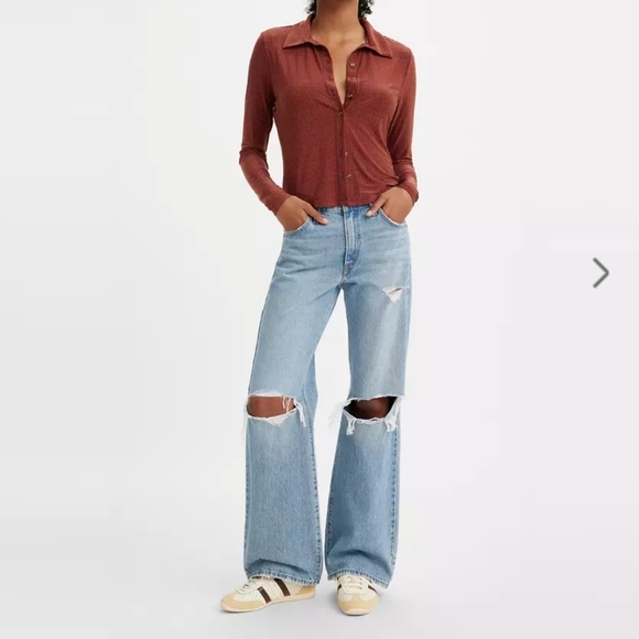 Levi's Denim - Levi's Premium Baggy Boot Denim Jeans